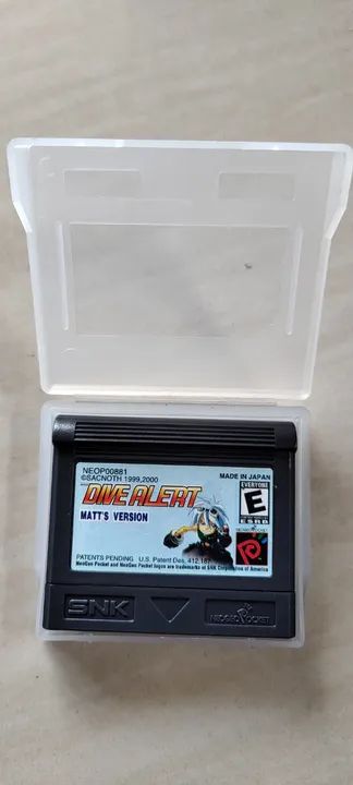 Cartucho Dive Alert - Neo Geo Pocket Color