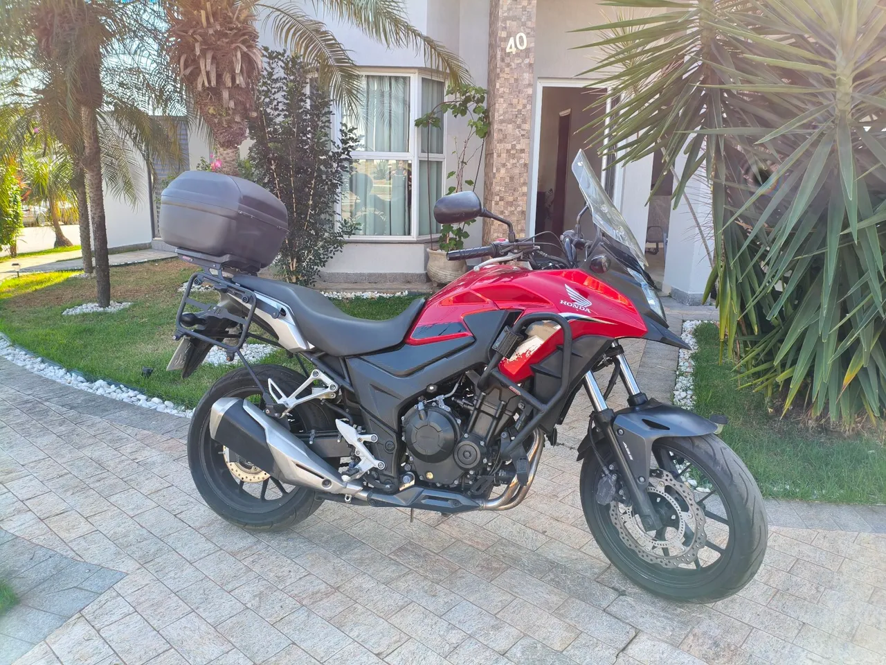 CB 500X 2018 Vermelha 