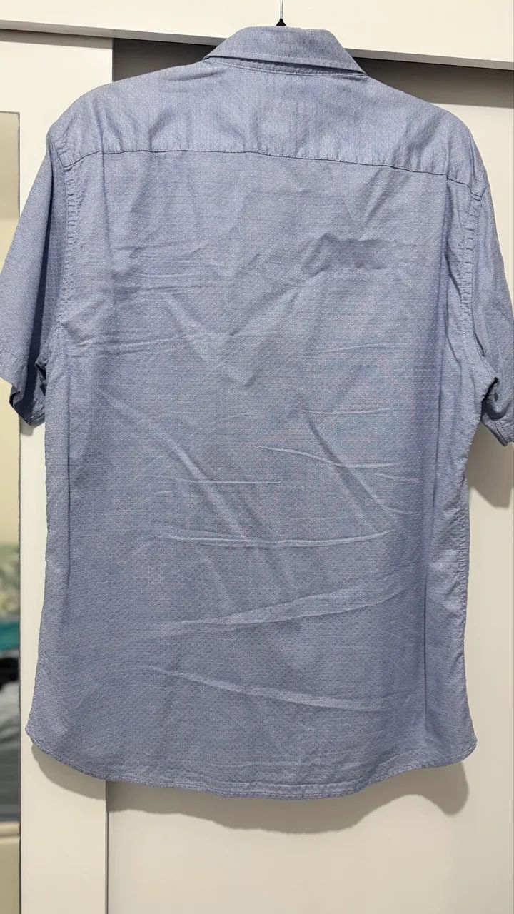 Camisa Dudalina masculina manga curta Tamanho 4 - Foto 5