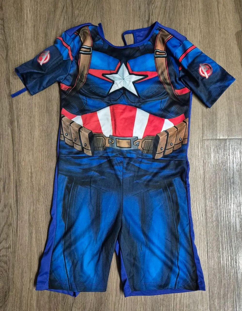 Fantasia infantil do Capitão América