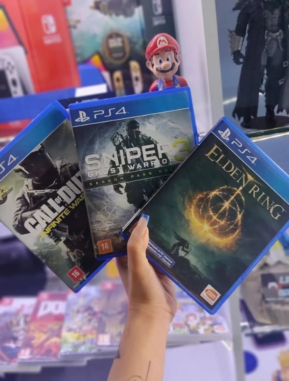 JOGOS PS4 ORIGINAIS NOVOS E SEMINOVOS - Foto 3