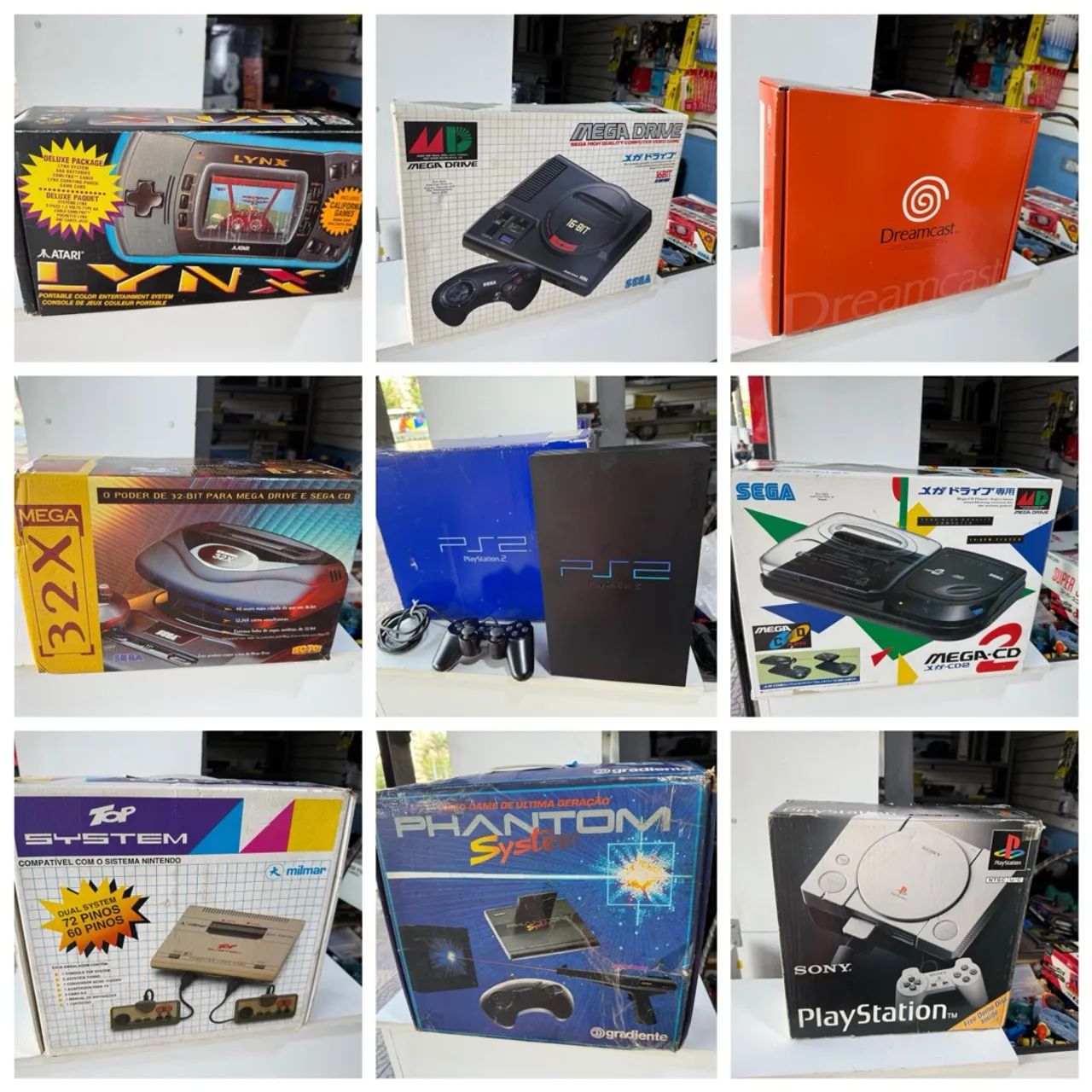 Consoles de Vídeo Game Diversos - Raridades! - Foto 4