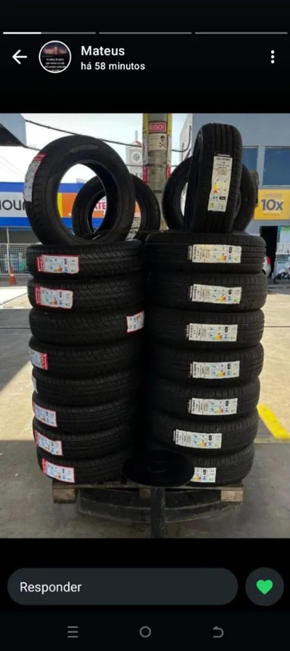 Pneu novos com garantia de 5 anos  - Foto 2