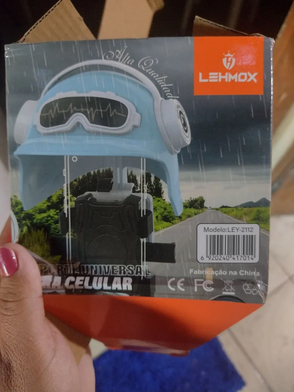 Suporte Universal Para Celular Motocicleta
