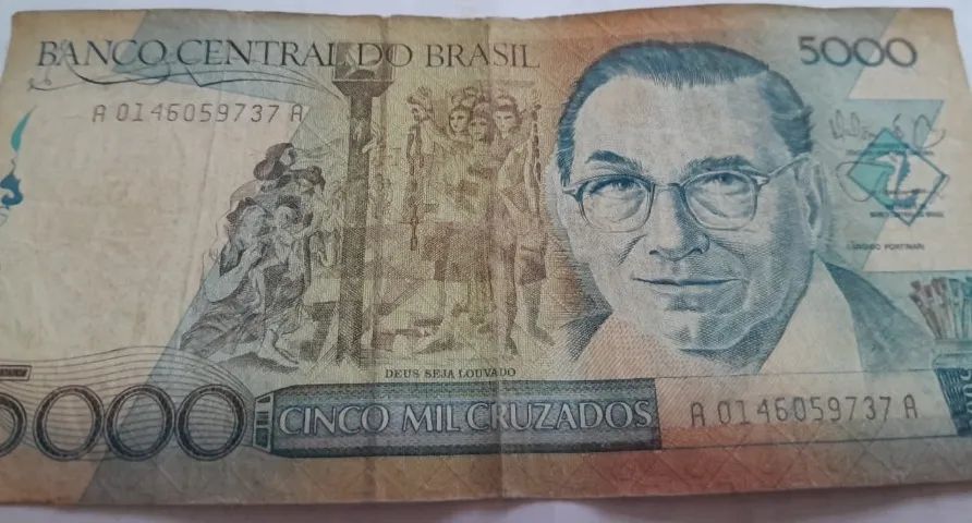 Cédulas Antigas - Cruzeiro e Cruzado - Foto 3