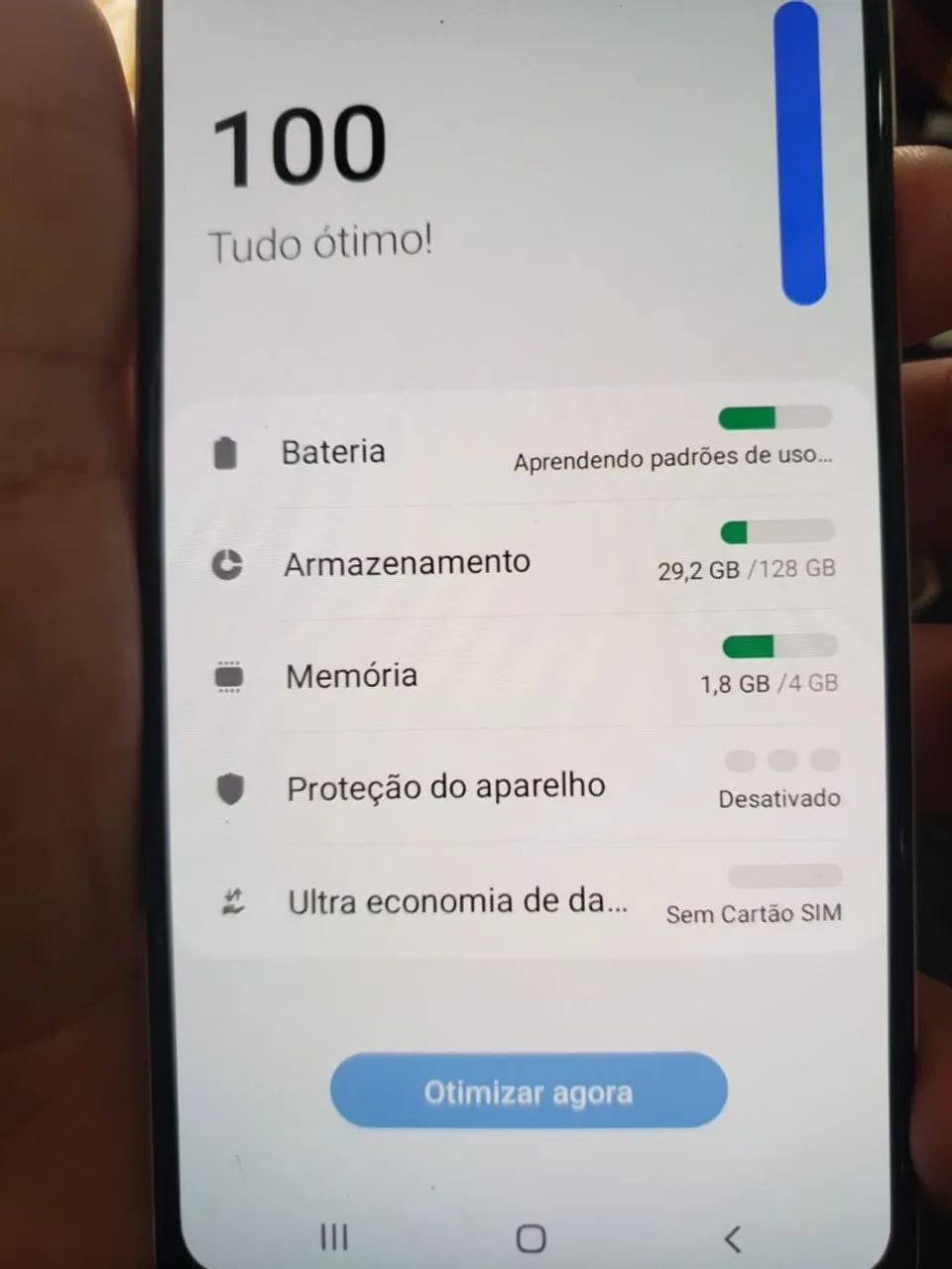 Sansung A22  em ótimo estado  somente o aparelho  