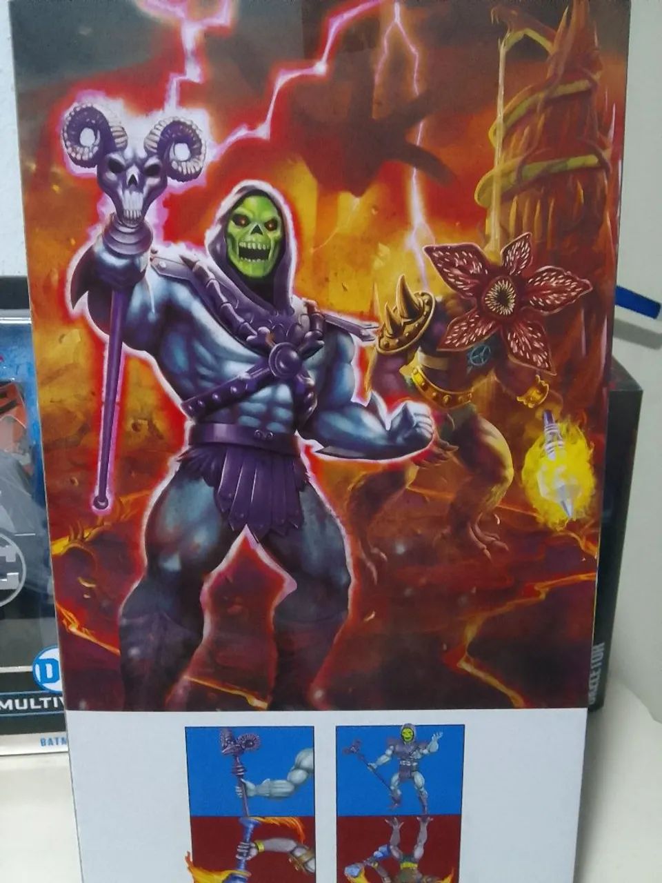 Action Figure Skeletor x Stranger Things Demogorgon - Foto 4
