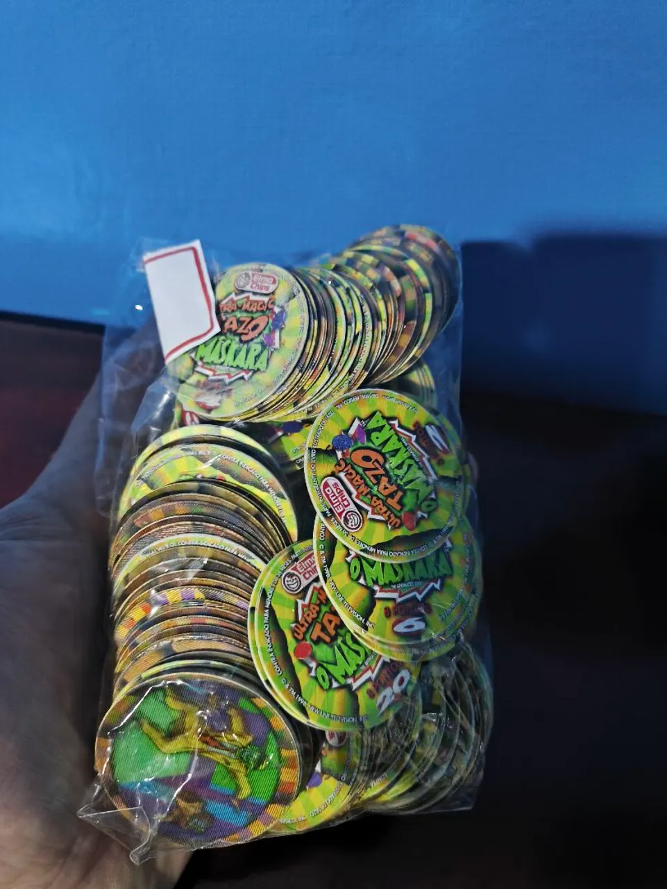 Coleção lote Tazos Elma Chips  Ultra Magic Maskara. 130 und