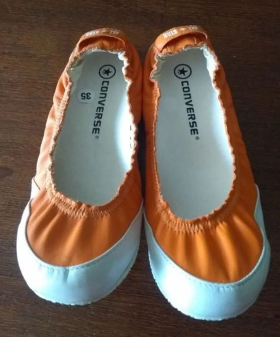 Sapatilhas Converse Laranja - Tamanho 35