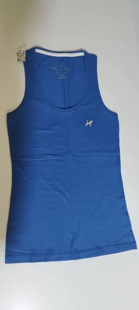 Regata Original Beagle PP azul Royal Algodão Premium - Foto 4