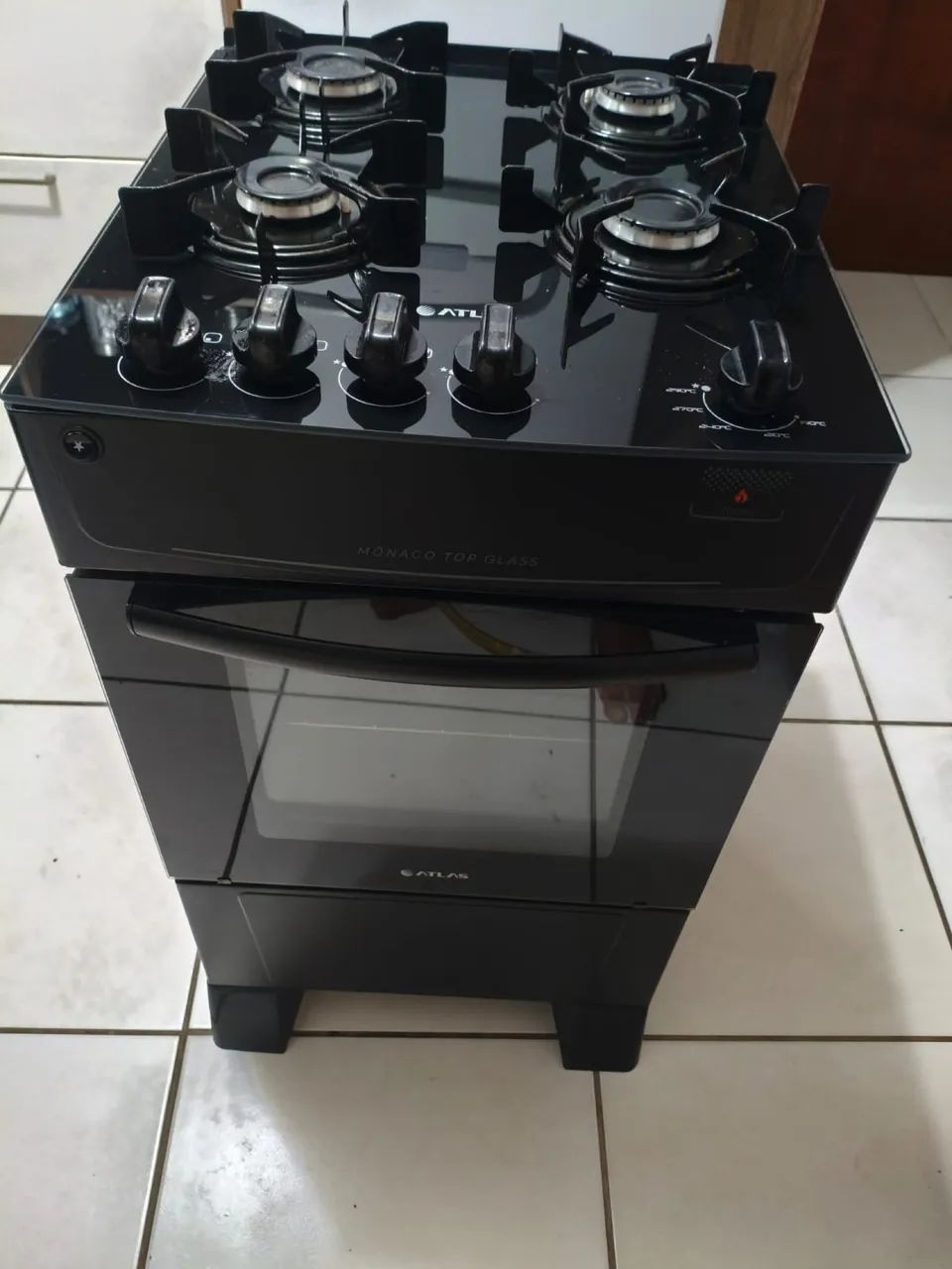 Fogão Atlas 4 Bocas - 1 mês de uso - R$ 850,00 - Foto 3