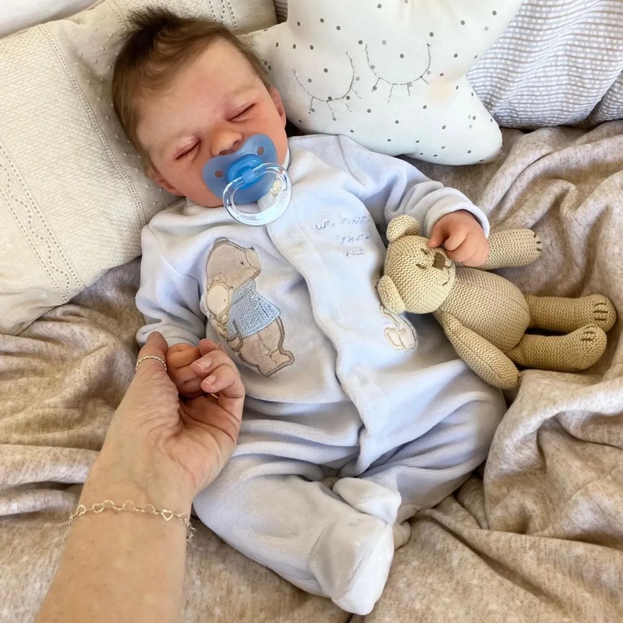 Bebê reborn - kit sarah - Foto 2