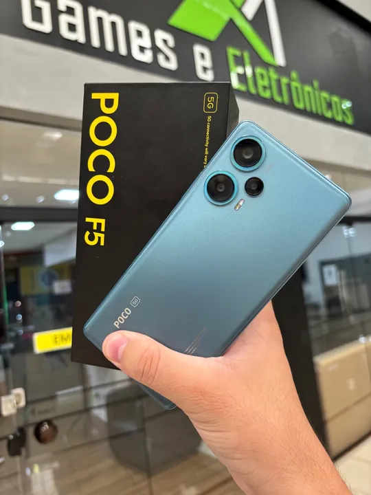 Xiaomi poco f5 5g com garantia e preço baixo - loja aberta
