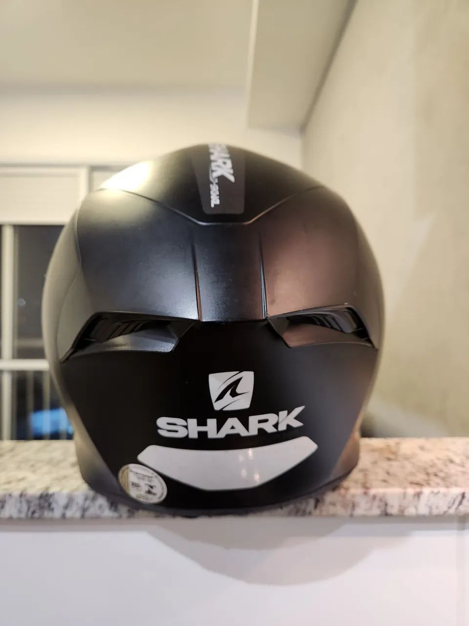 Capacete Shark D-Skwal 2 Fosco Tamanho 58 - Usado - Foto 3