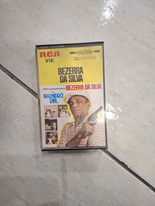 Fita Cassete Bezerra da Silva - Malandro Rife