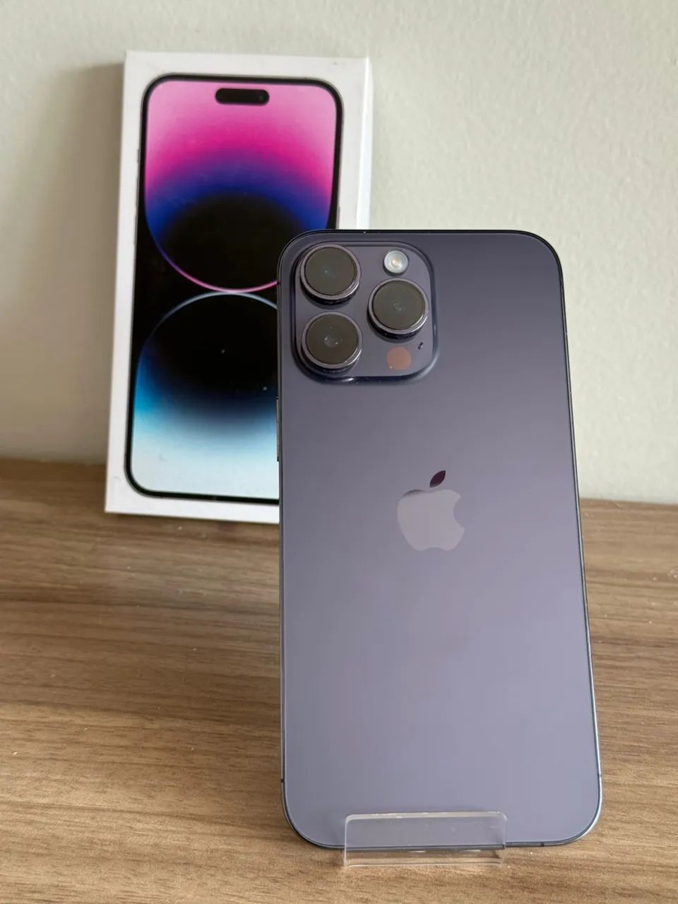 Apple iPhone 14 Pro Max 256GB Deep Purple Roxo Caixa Nota Fiscal