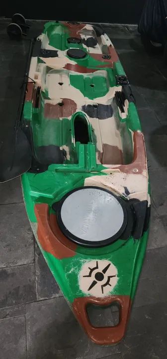 CAIAQUE LEADER MILHA NAUTICA CAMUFLADO 