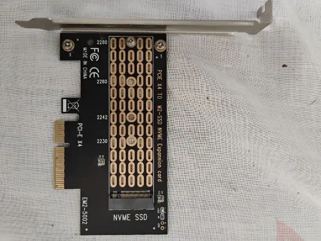 Adaptador SSD M2 NVMe Gen4 Para PCI-e 4.0 X4  - Foto 2