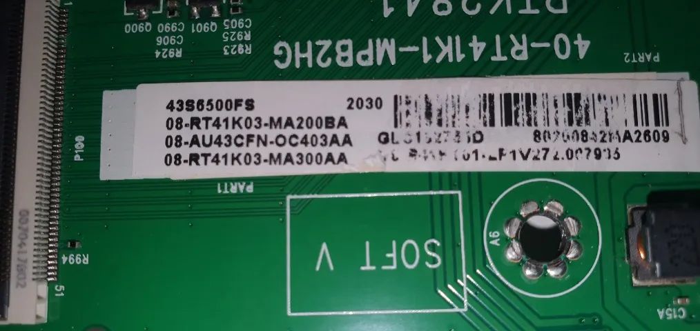 Placa Principal TV Semp 43S6500FS  (40-RT41K1-MPB2HG) - Foto 2