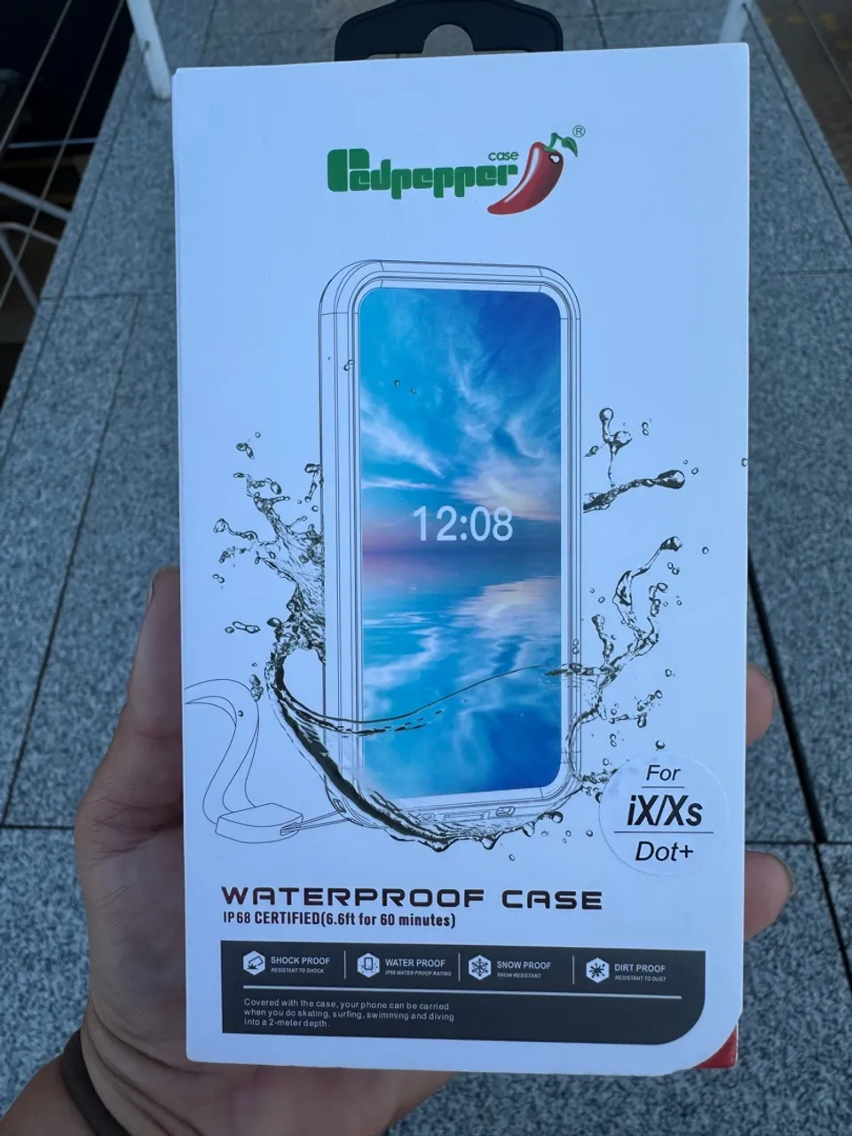 Capa estanque para iPhone X
