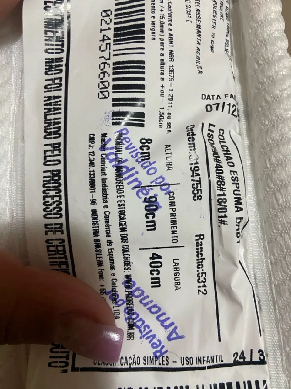 Vendo colchão novo de berço  - Foto 3