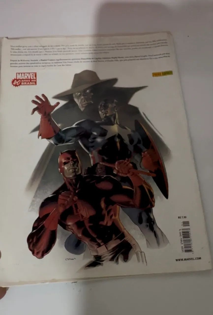 DEMOLIDOR E CAPITAO AMERICA - DUPLA MORTE 2007  - Foto 2