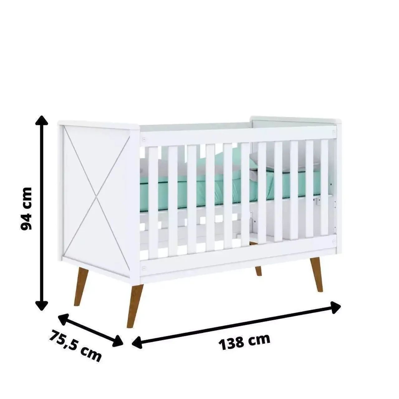 Berço com pouco uso64849968807171120