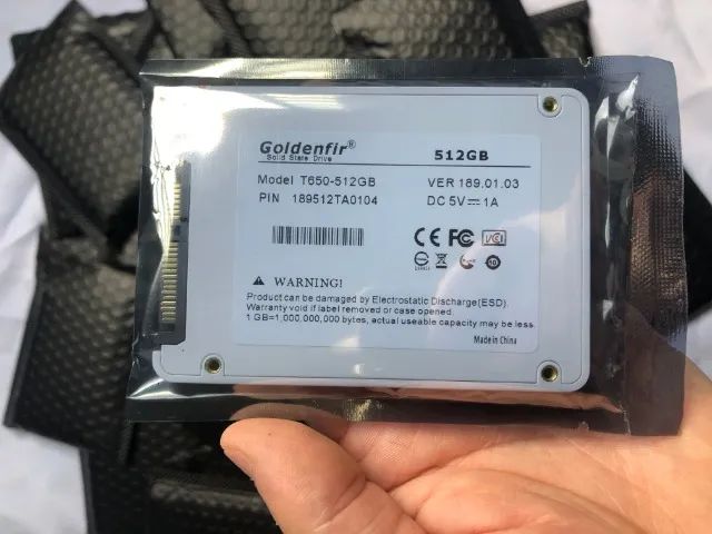 HD SSD 512GB Goldenfir Novo ! - Foto 2