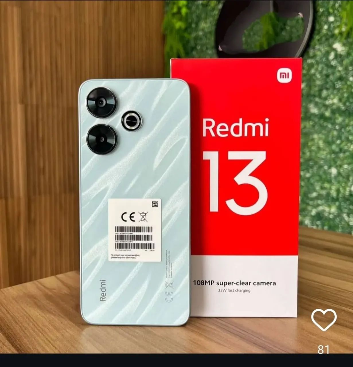 Redmi 13 - Várias Cores - Novo e Lacrado 256gb/8RAM apenas: 999$ - Foto 2