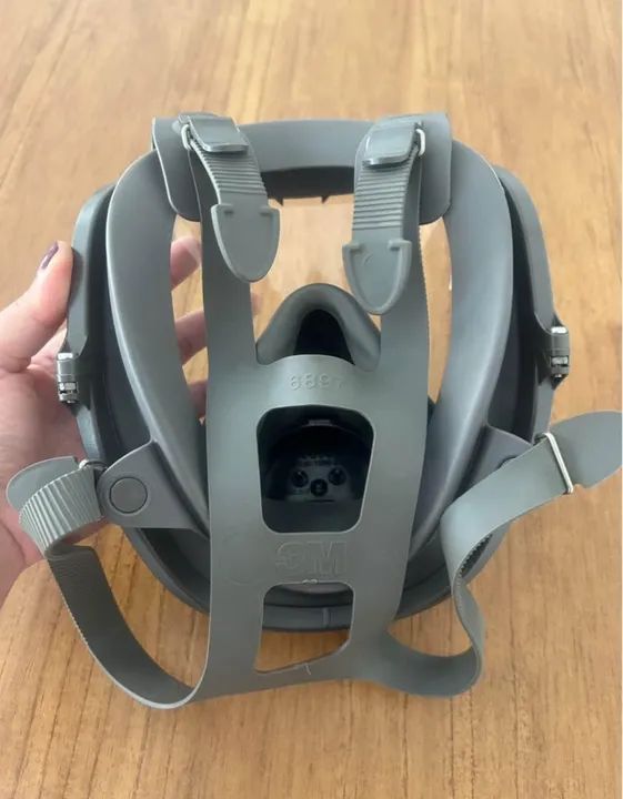 Máscara Respiratória Facial Total 3M Original - Foto 4