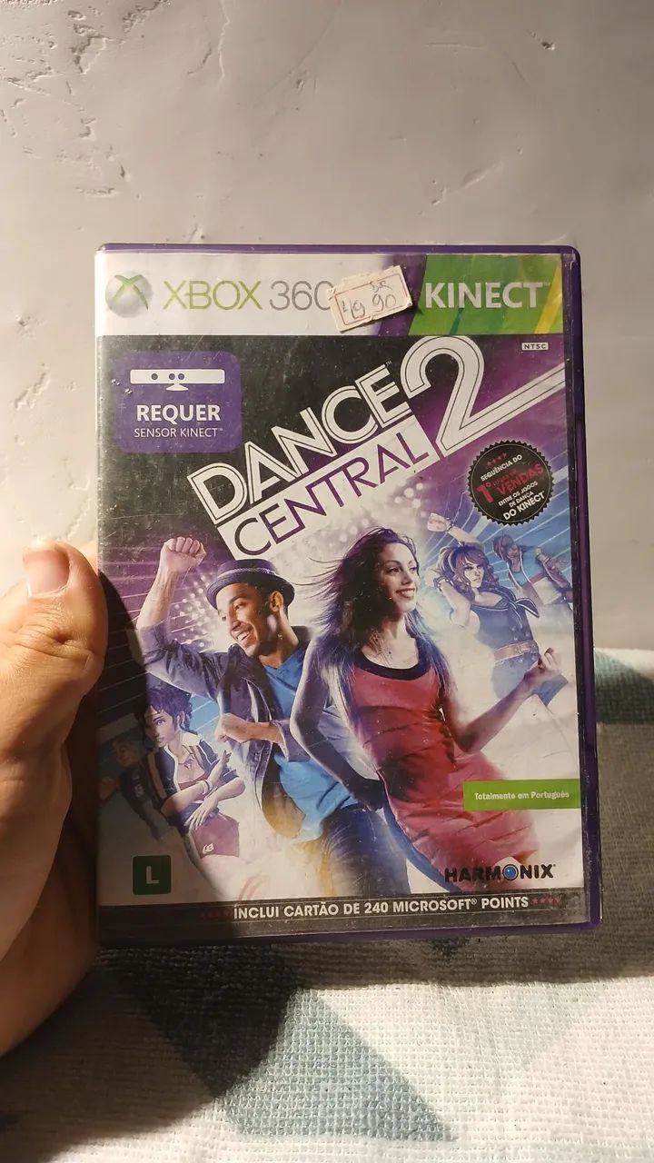 Dance central 2 Xbox 360 (Com manual)