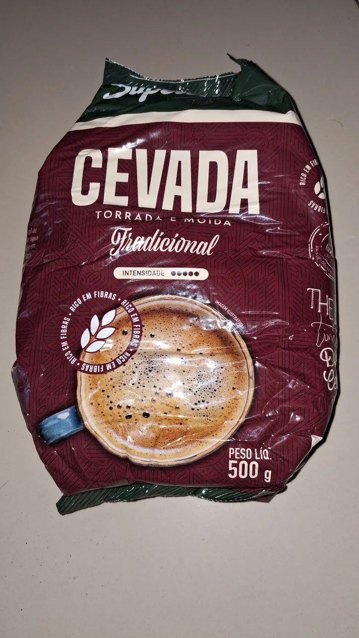Cevada superbom torrado e moído 