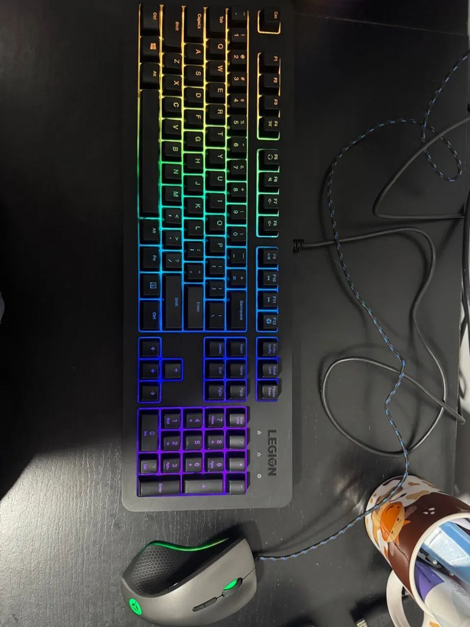 Mouse e teclado gamer legion  - Foto 4