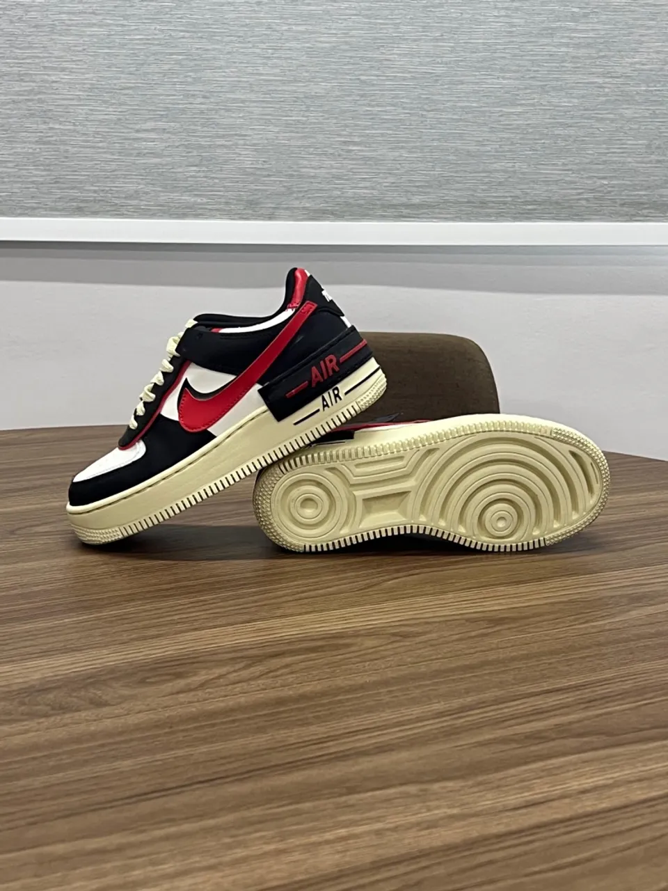Nike Air Force 1 Shadow - Preto/Vermelho