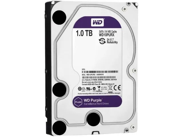 HD 1 tera WD Purple