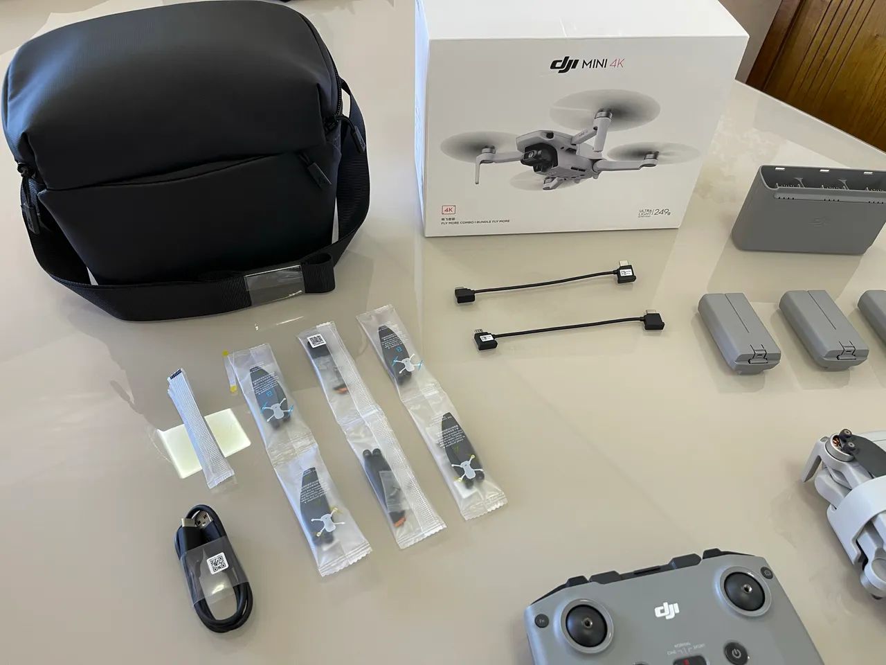 Drone mini 4k muito novo - Foto 3