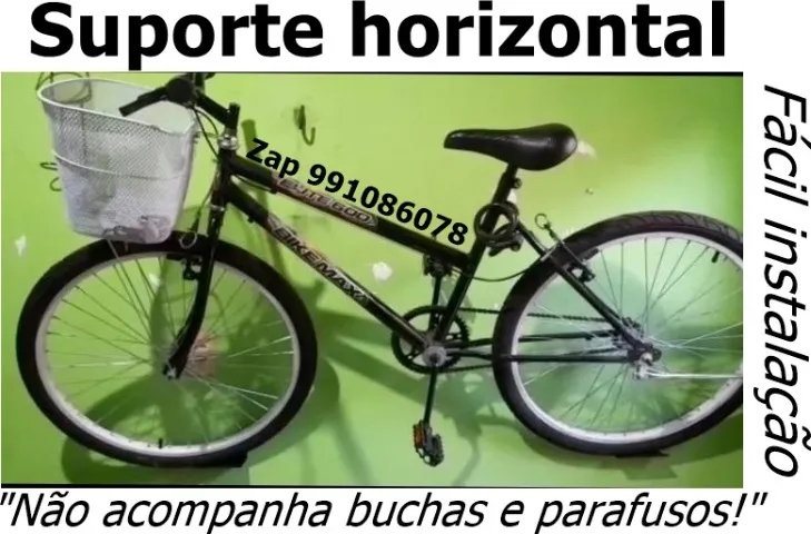 Suporte Horizontal Para Bicicletas