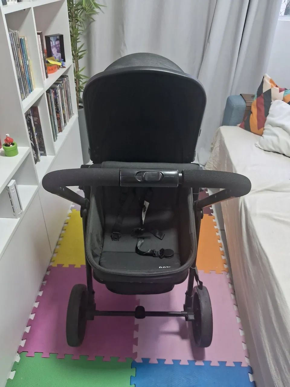 Carrinho de bebe Passeio Beyond 2 em 1 Assento Moises 0-15kg Multikids Baby - Foto 2