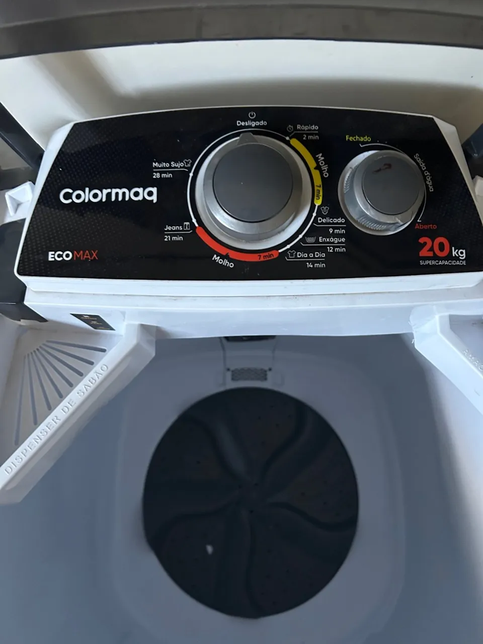 Lavadora Colormaq Ecomax 20kg - Supercapacidade
