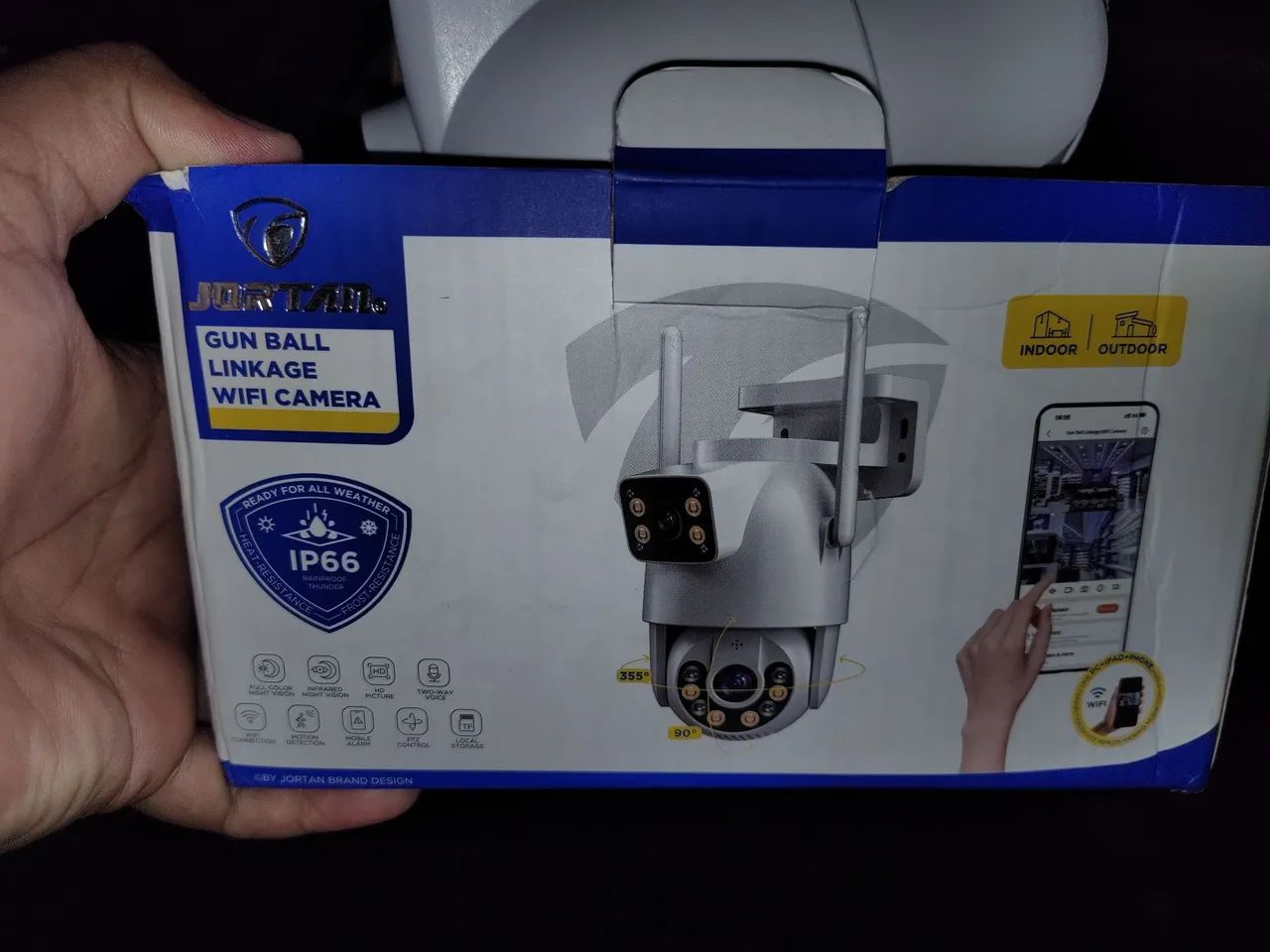 Câmera de Segurança Wi-Fi 1080p Full HD - Foto 4