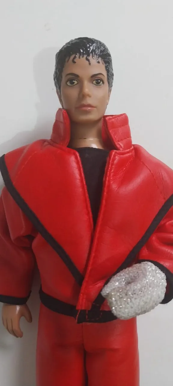 Michael Jackson Boneco anos 80 Thriller  (1984) Original Vintage Muito Conservado