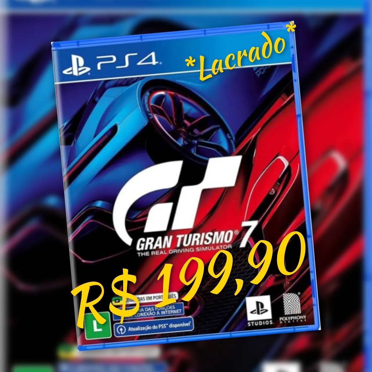 Gran Turismo 7 - PS4 / PS5 - Lacrado