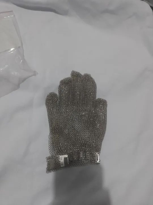 Luva EPI Malha de aço NOVA