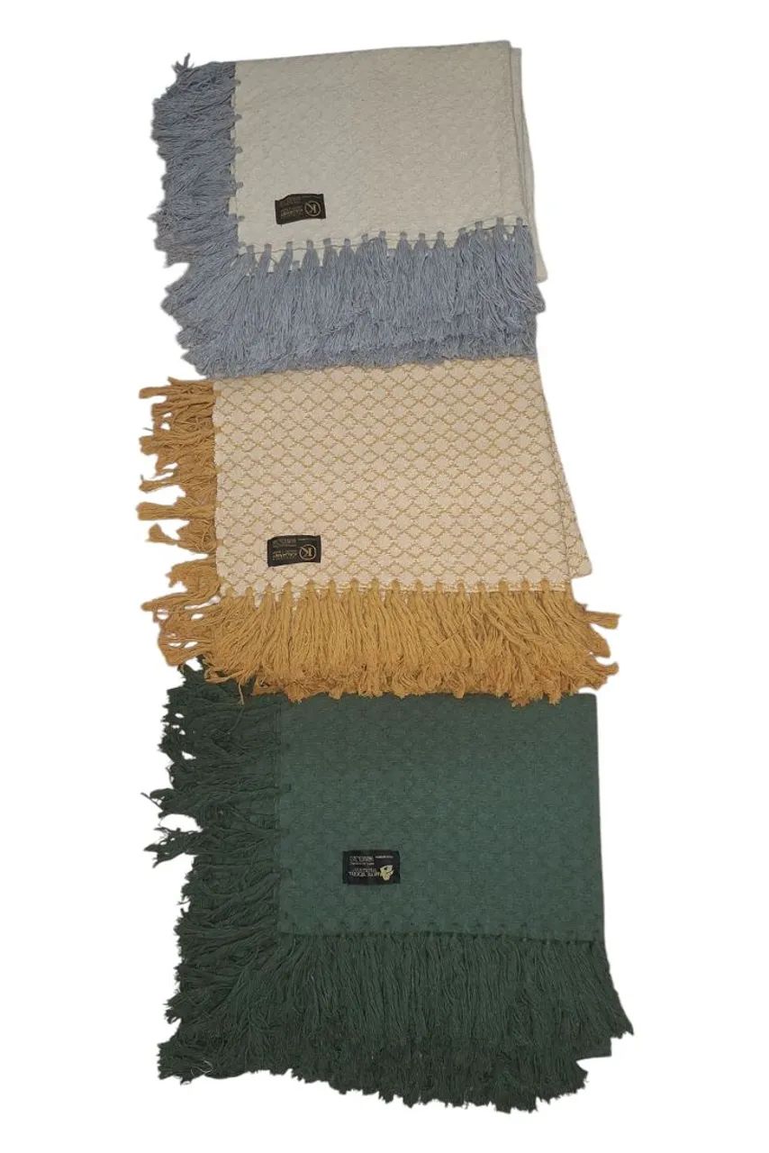 Mantas com franjas 1.60x1.60  - Foto 3