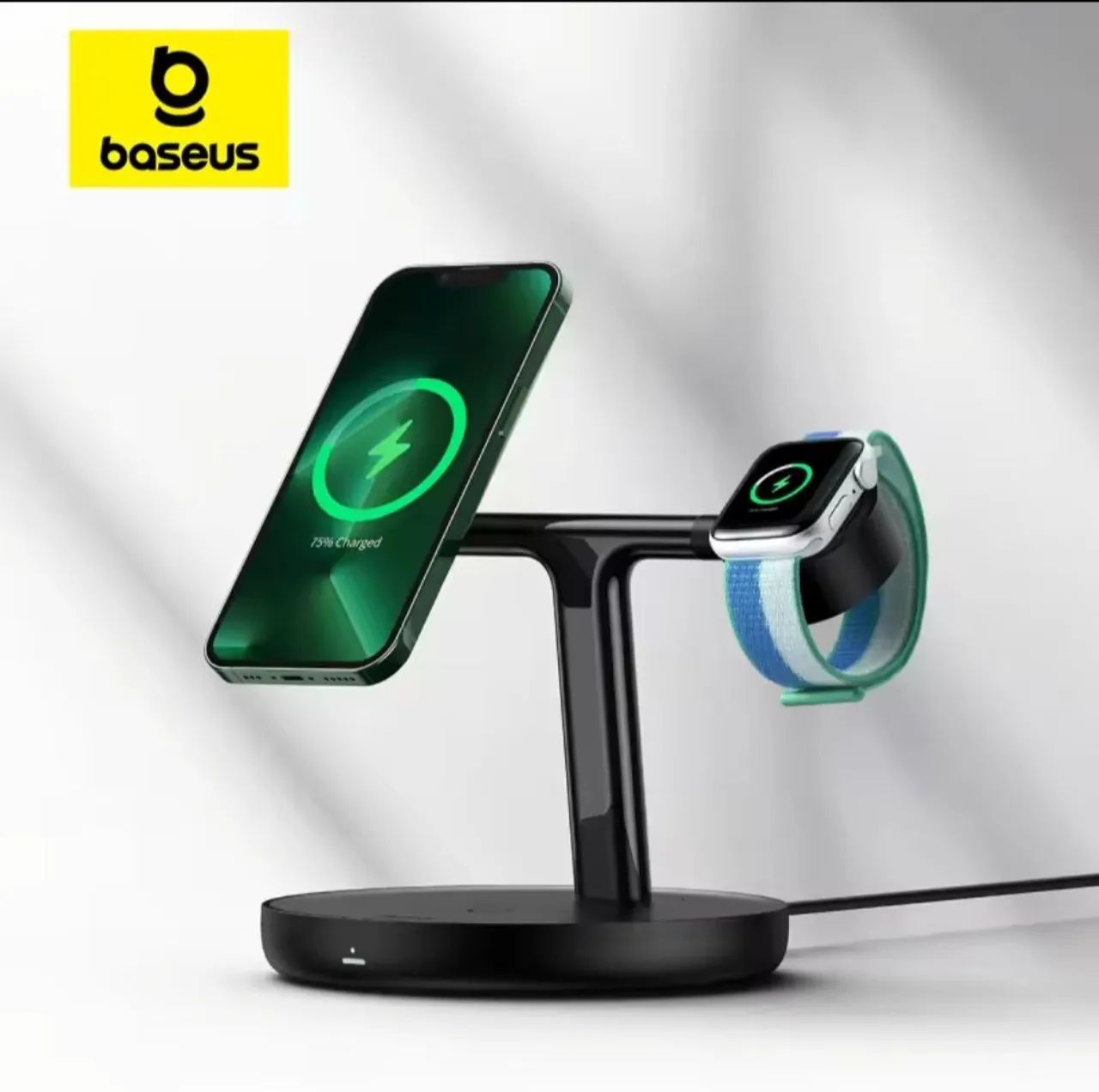 Carregador Apple watch e iPhone baseus