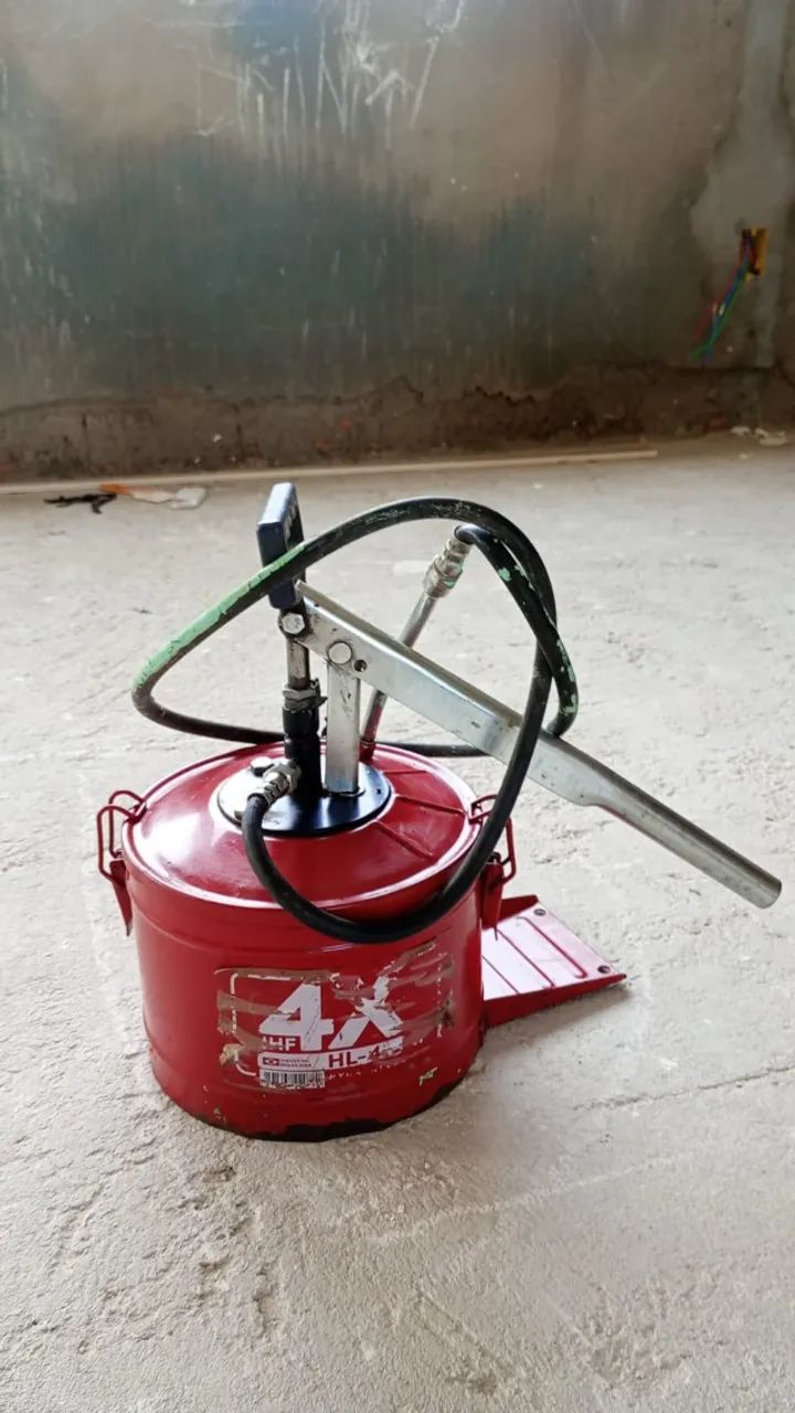 Bomba Manual de Graxa 4kg 4X Hydrolubz