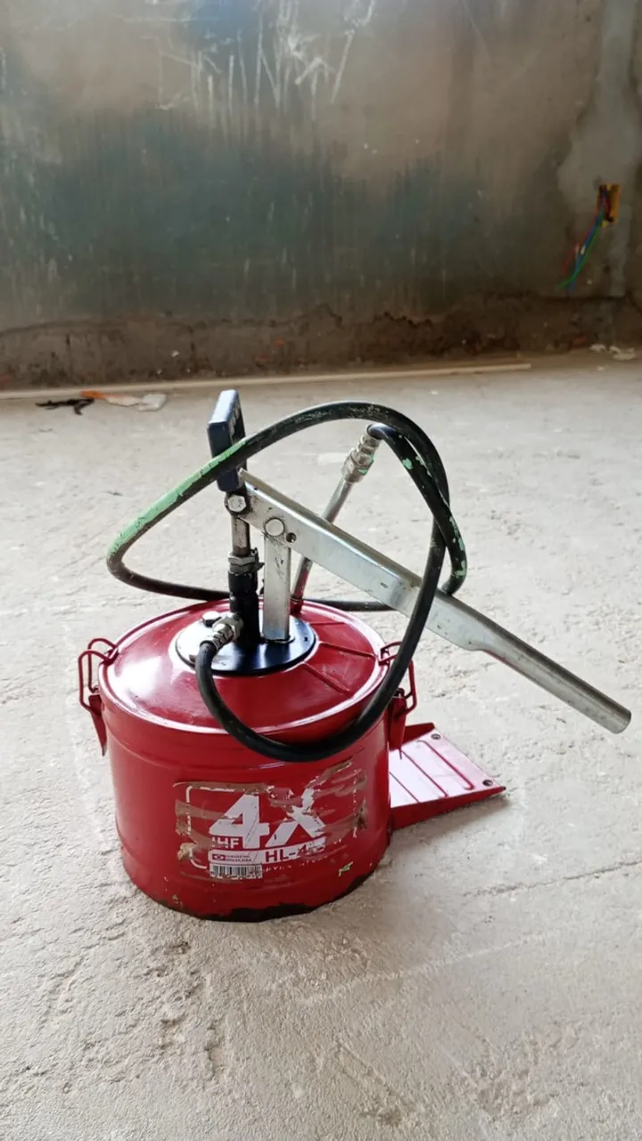 Bomba Manual de Graxa 4kg 4X Hydrolubz