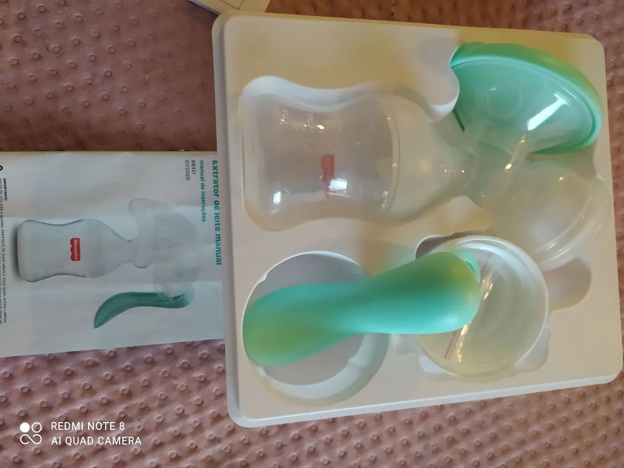 Extrator de Leite Manual Fisher-Price Mom's Essentials - Livre de BPA - Foto 2