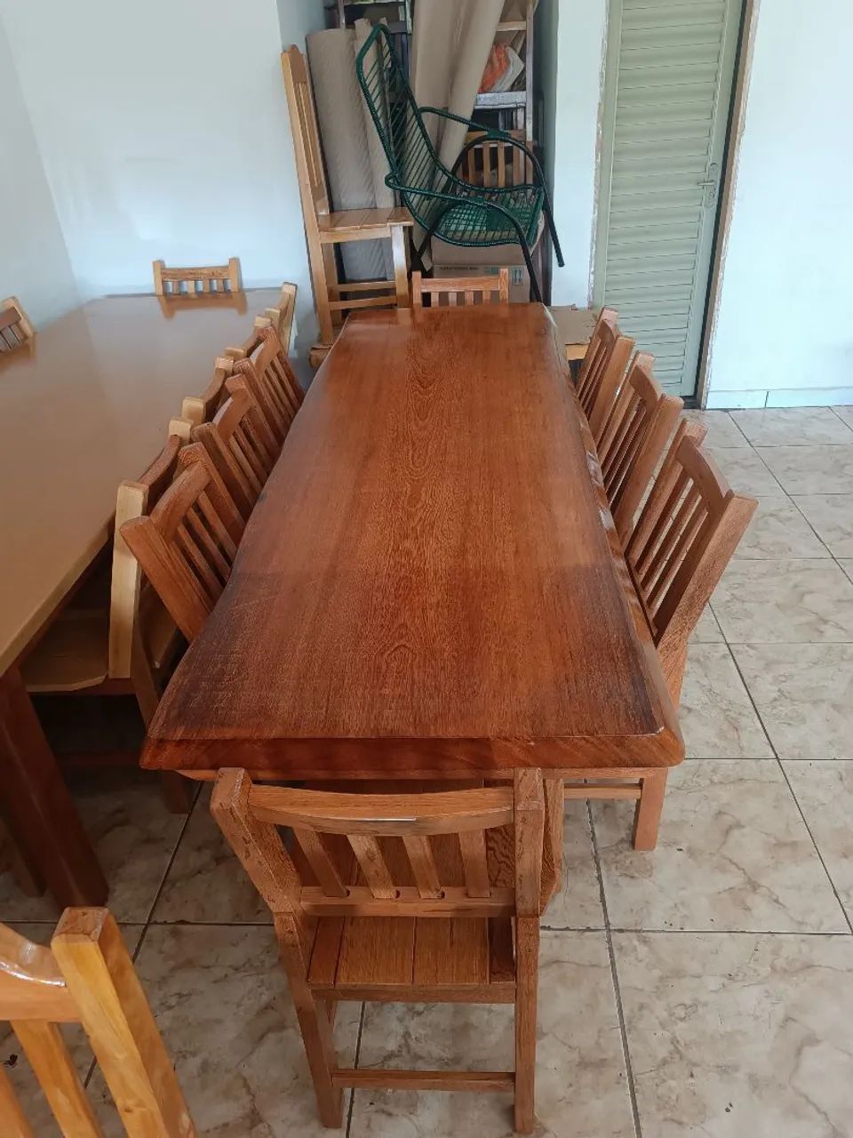 Mesa rústica 