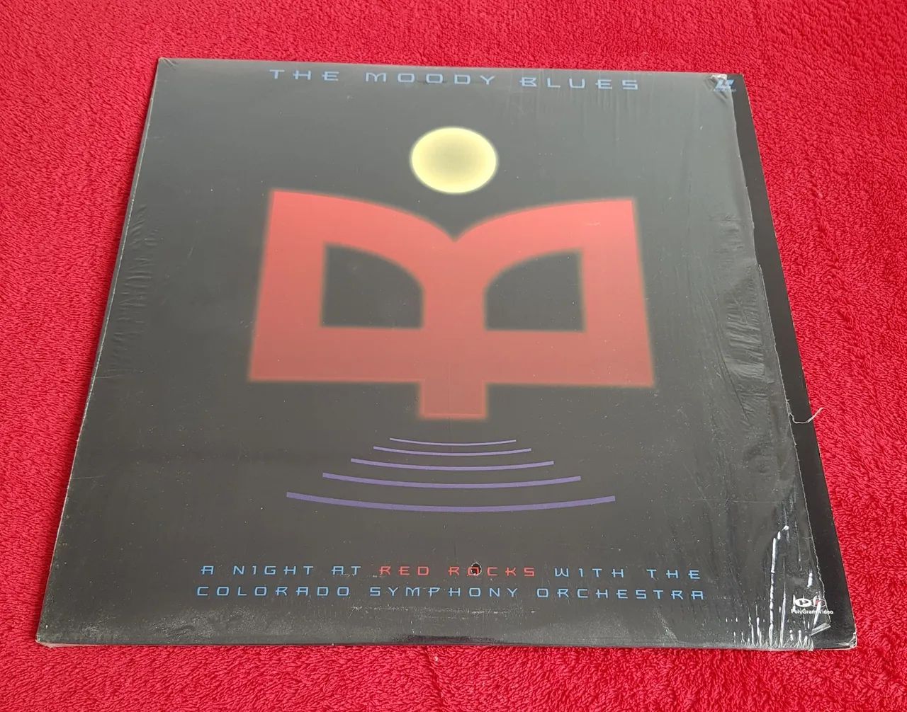 LD Laser Disc - The Moody Blues (Raro)